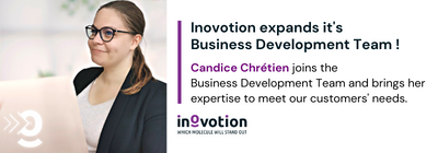 INOVOTION EXPANDS ITS BUSINESS DEVELOPMENT TEAM INOVOTION EXPANDS ITS BUSINESS DEVELOPMENT TEAM