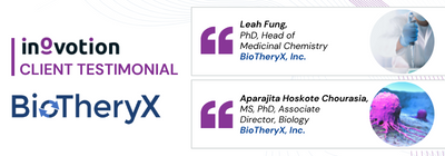 CLIENT TESTIMONIAL, BIOTHERYX CLIENT TESTIMONIAL, BIOTHERYX