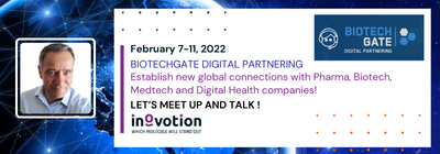 INOVOTION WILL ATTEND THE BIOTHECHGATE DIGITAL PARTNERING