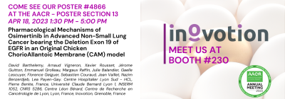 Come see our poster #4866 at the AACR - Poster section 13,(Apr 18 1:30-5:00PM) ! Come see our poster #4866 at the AACR - Poster section 13,(Apr 18 1:30-5:00PM) !