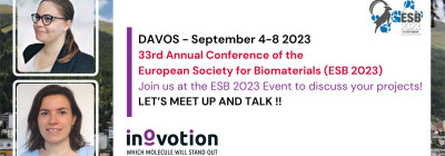 Come join us at the 33rd Annual Conference of the European Society for Biomaterials, September 4-8, 2023, in Davos, Switzerland!!