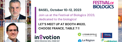 Come join us at the Festival of Biologics, Oct 10-12 2023 in Basel, Switzerland