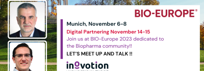 Come and join us at BIO-EUROPE, Nov 6-8 2023 in Munich, Germany