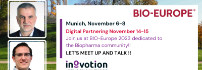 Come and join us at BIO-EUROPE, Nov 6-8 2023 in Munich, Germany Come and join us at BIO-EUROPE, Nov 6-8 2023 in Munich, Germany