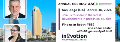 Come and join us at AACR – April 5-10th in San Diego ! Come and join us at AACR – April 5-10th in San Diego !