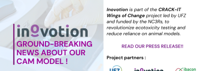 Inovotion is advancing ecotoxicity testing via the Wings of Change Project! Inovotion is advancing ecotoxicity testing via the Wings of Change Project!