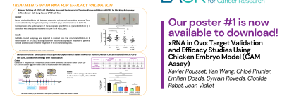 Download our Poster #1 at EACR 2025 Download our Poster #1 at EACR 2025