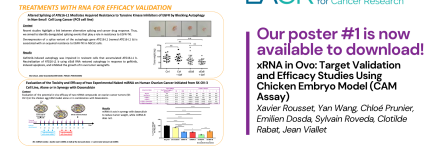 Download our Poster #1 at EACR 2025 Download our Poster #1 at EACR 2025